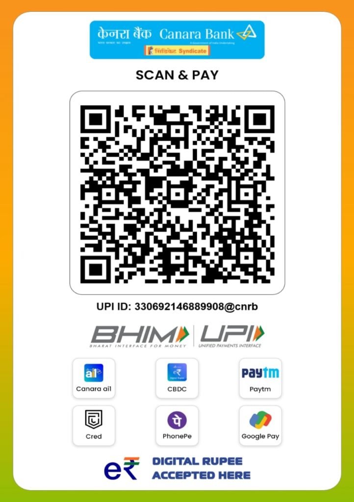 QR code for donation